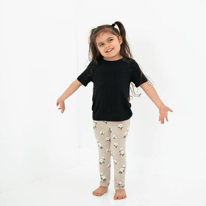 Toddler Crew Neck Tee in Midnight | Kyte Baby