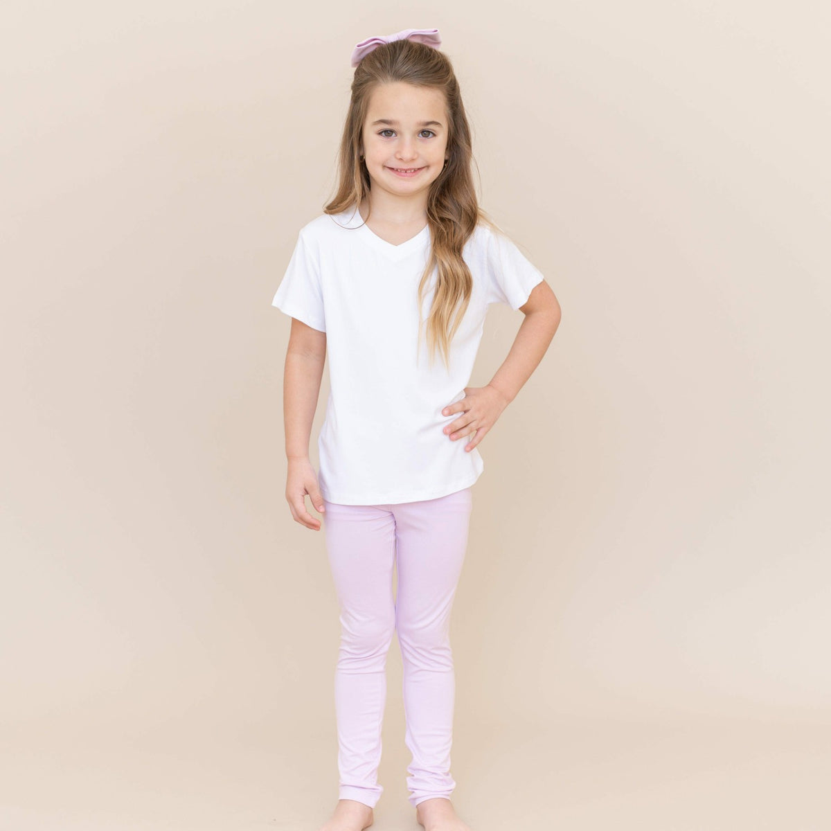 Toddler Leggings in Thistle | Kyte Baby