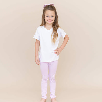 Toddler Leggings in Thistle | Kyte Baby