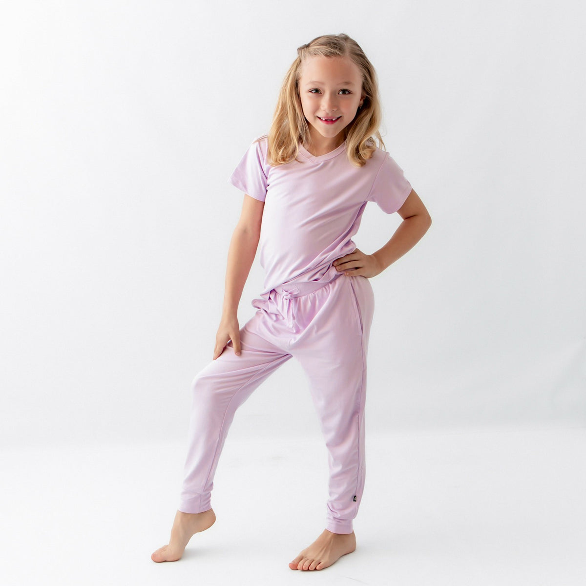 Toddler Jogger Pant in Thistle | Kyte Baby