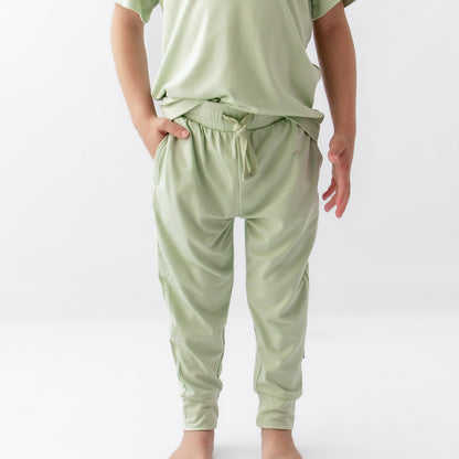 Toddler Jogger Pant in Basil | Kyte Baby