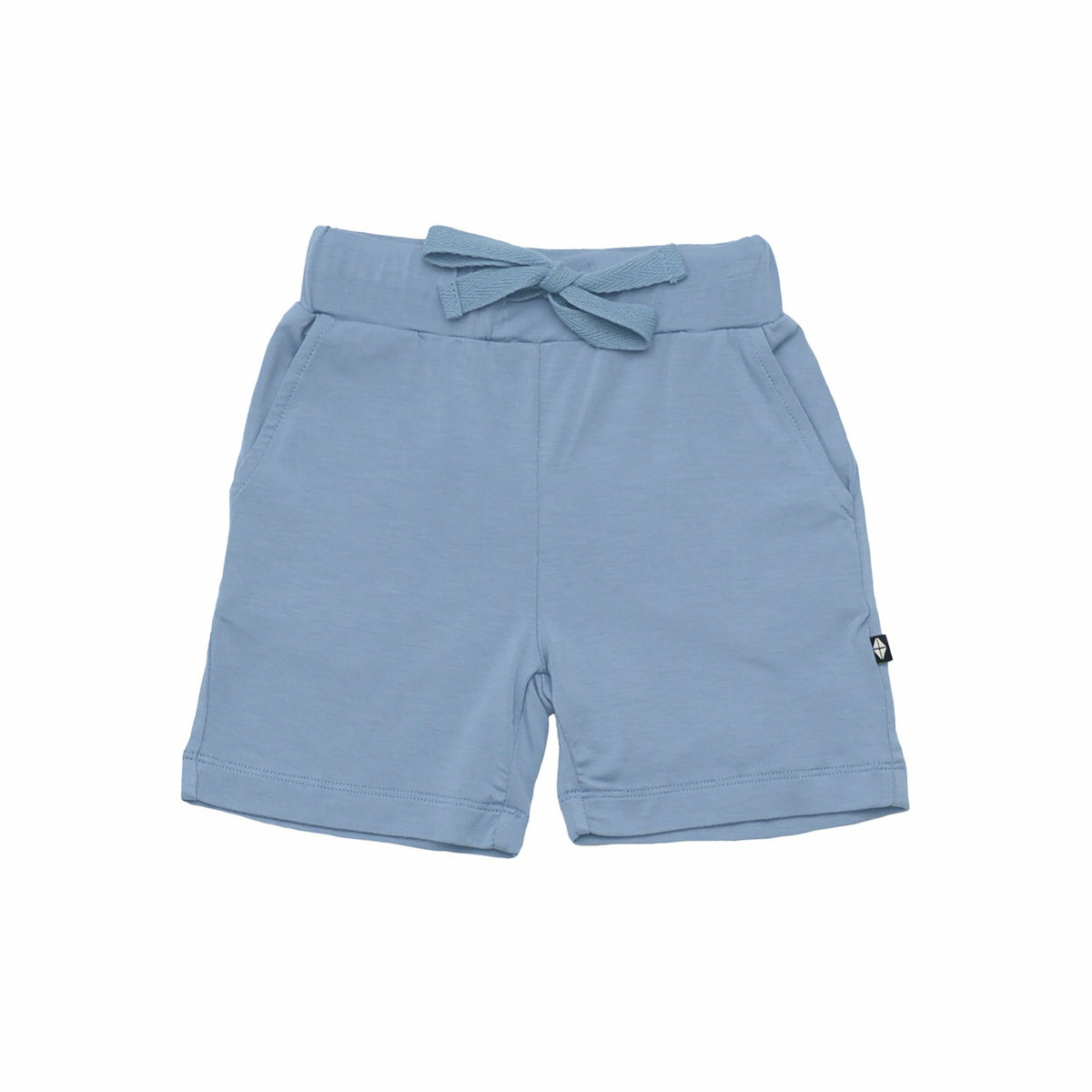 Bamboo Toddler Drawstring Short in Slate | Kyte Baby