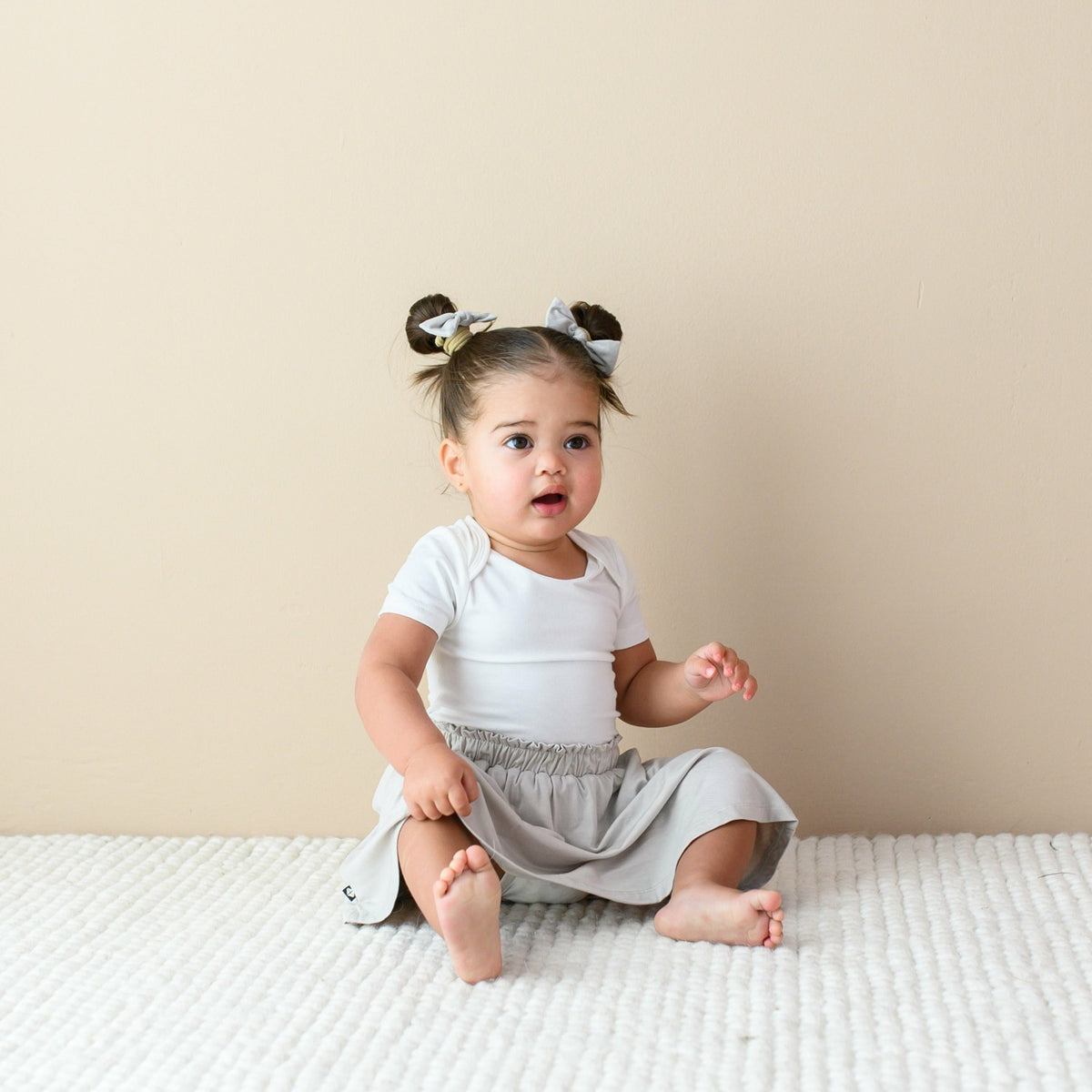Toddler Skort in Oat | Kyte Baby