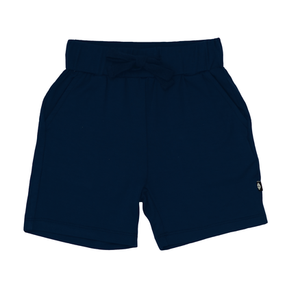 Toddler Drawstring Short in Navy | Kyte Baby