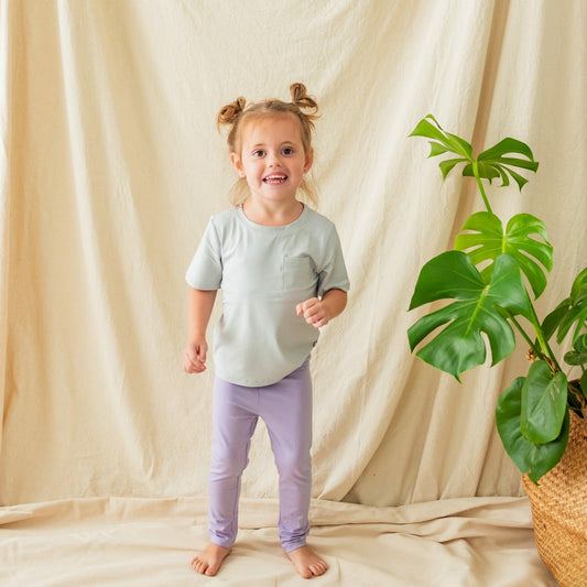 Toddler Leggings in Taro | Kyte Baby
