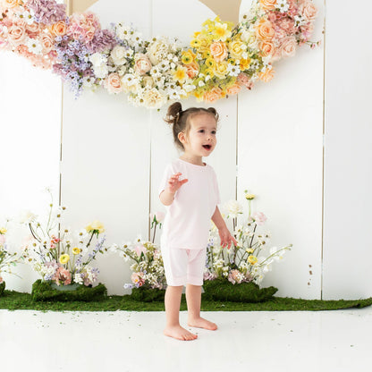 Harem Shorts in Sakura | Kyte Baby