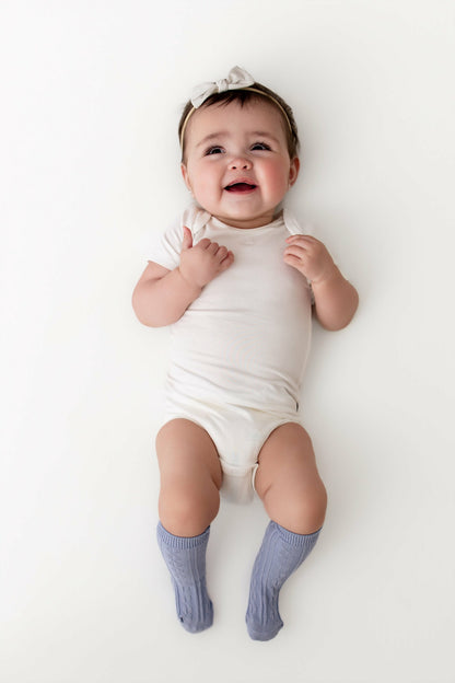 Knee High Socks in Lilac | Kyte Baby