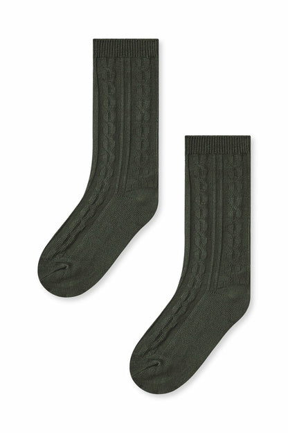 Knee High Socks in Fir | Kyte Baby