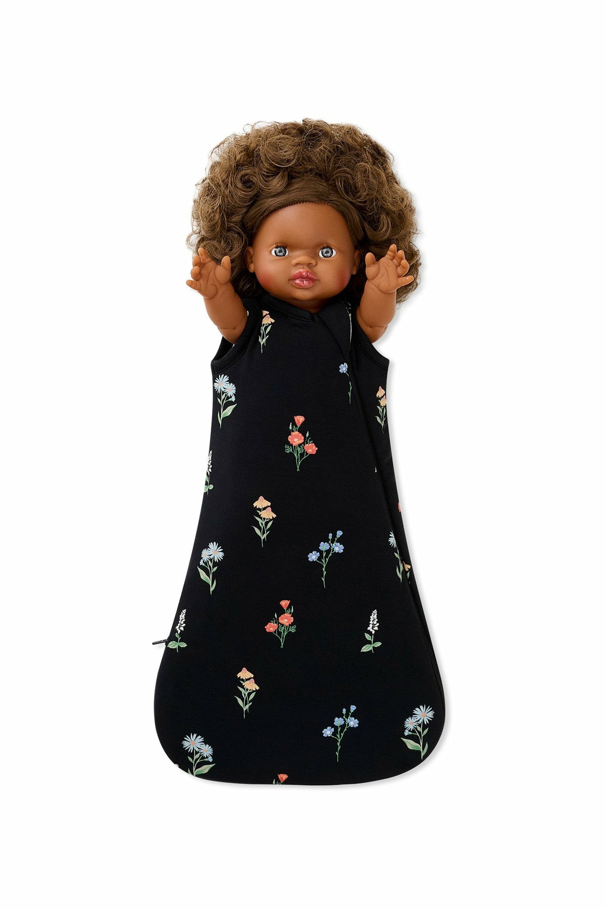 Baby Doll Sleep Bag in Midnight Wildflower | Kyte Baby