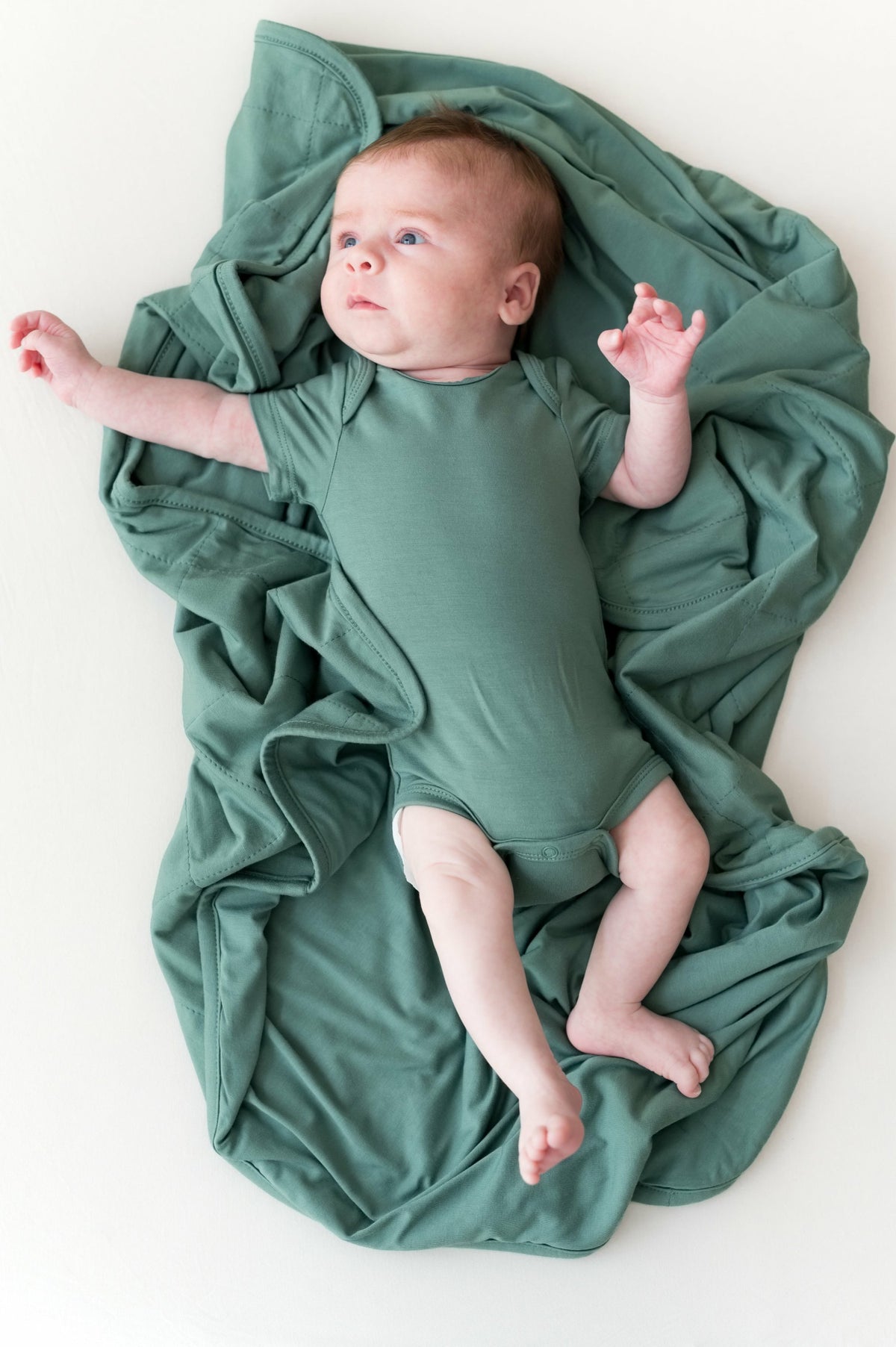Baby Blanket in Pine | Kyte Baby