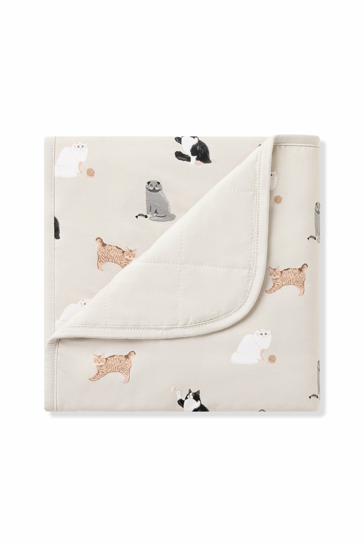 Baby Blanket in Fluffy Cat | Kyte Baby