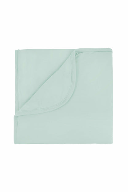 Bamboo Baby Blanket in Sage Green | Kyte Baby