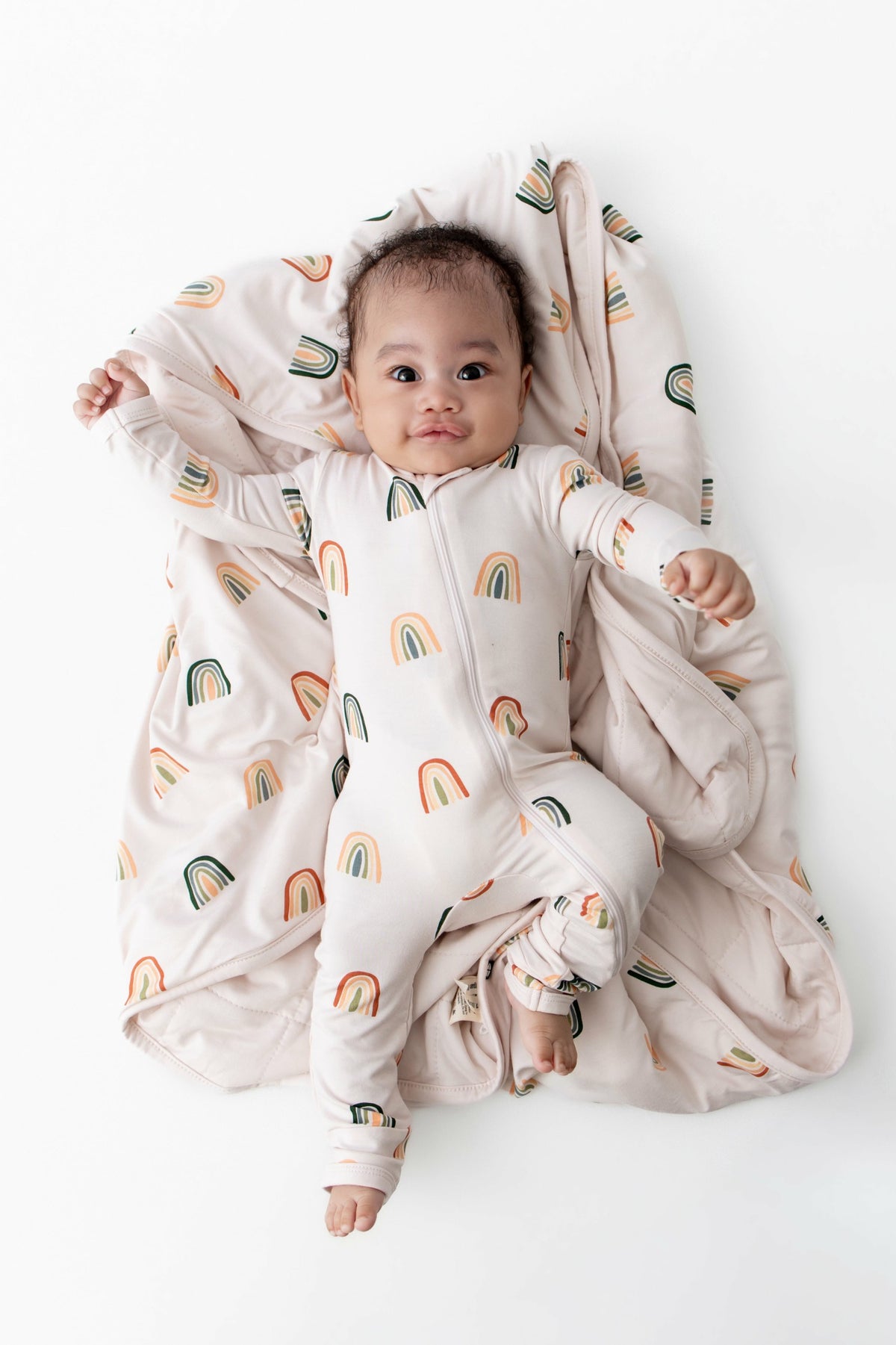 Baby Blanket in Retro Rainbow 1.0 | Kyte Baby