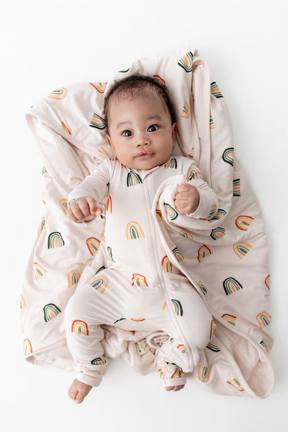 Baby Blanket in Retro Rainbow 1.0 | Kyte Baby