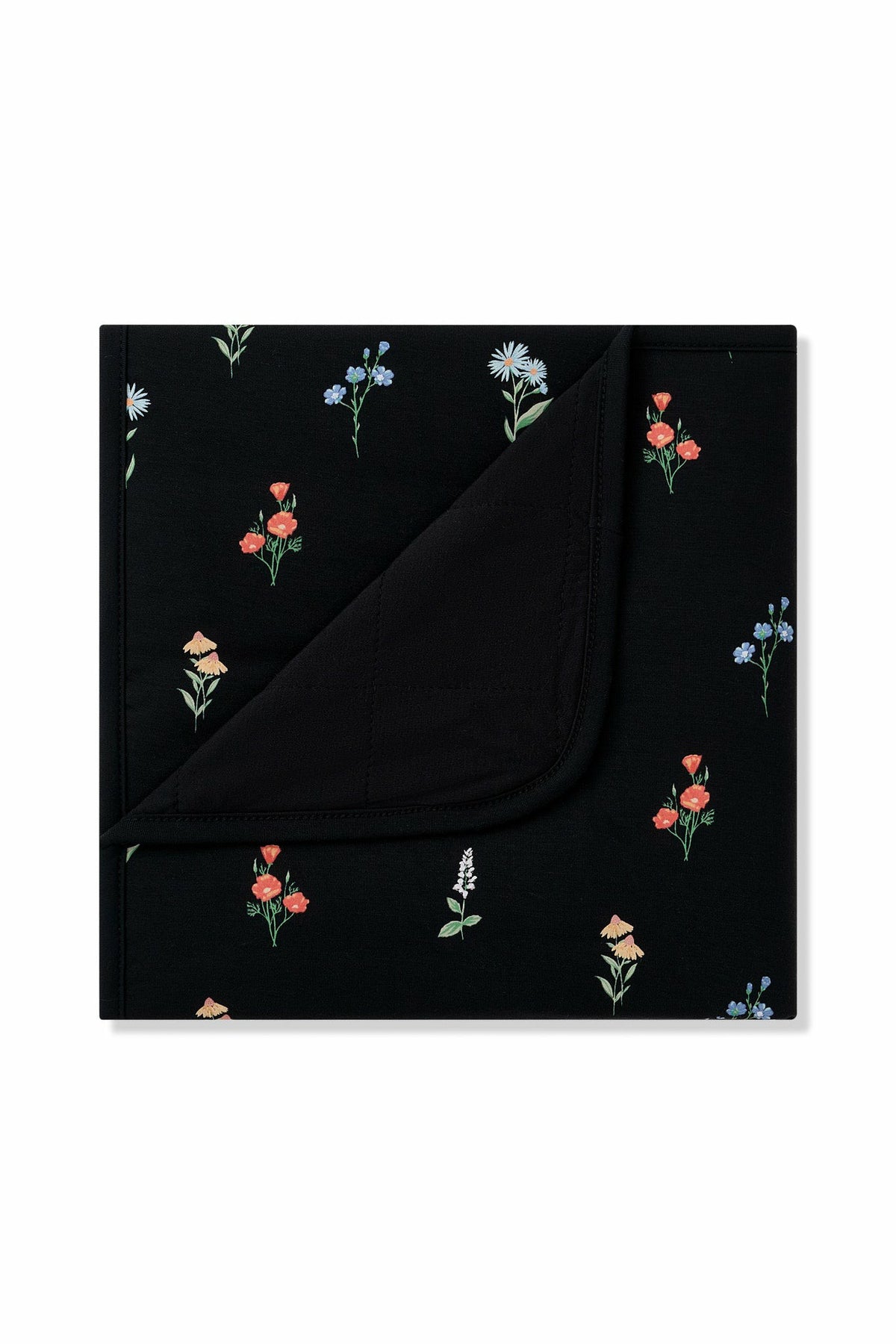 Baby Blanket in Midnight Wildflower 1.0 | Kyte Baby