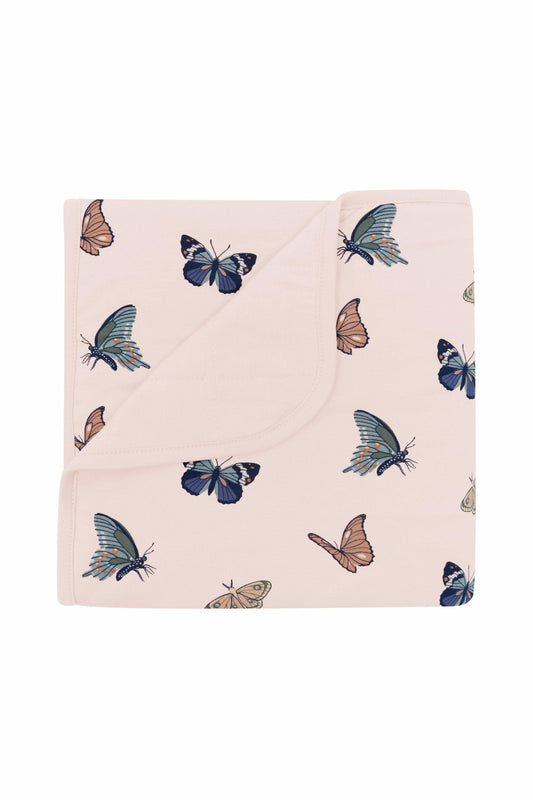 Baby Blanket in Blush Butterfly 1.0 | Kyte Baby