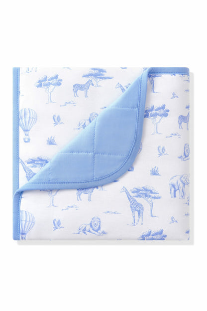 Baby Blanket in Toile Safari | Kyte Baby