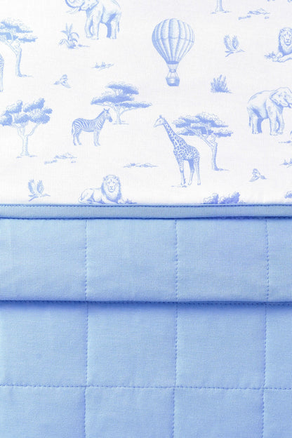Baby Blanket in Toile Safari | Kyte Baby