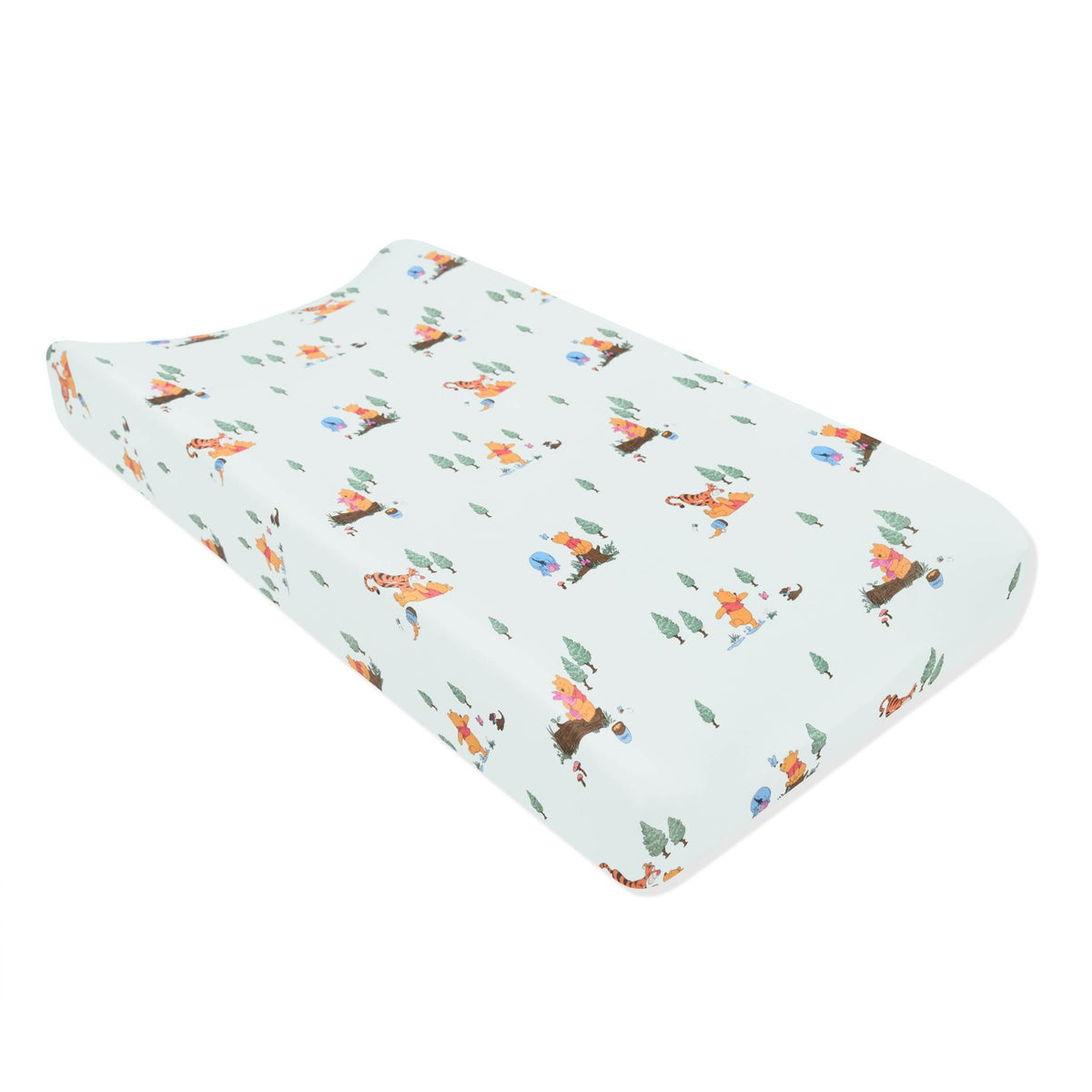 Change Pad Cover in Winnie the Pooh Hundred Acre Wood | Kyte Baby