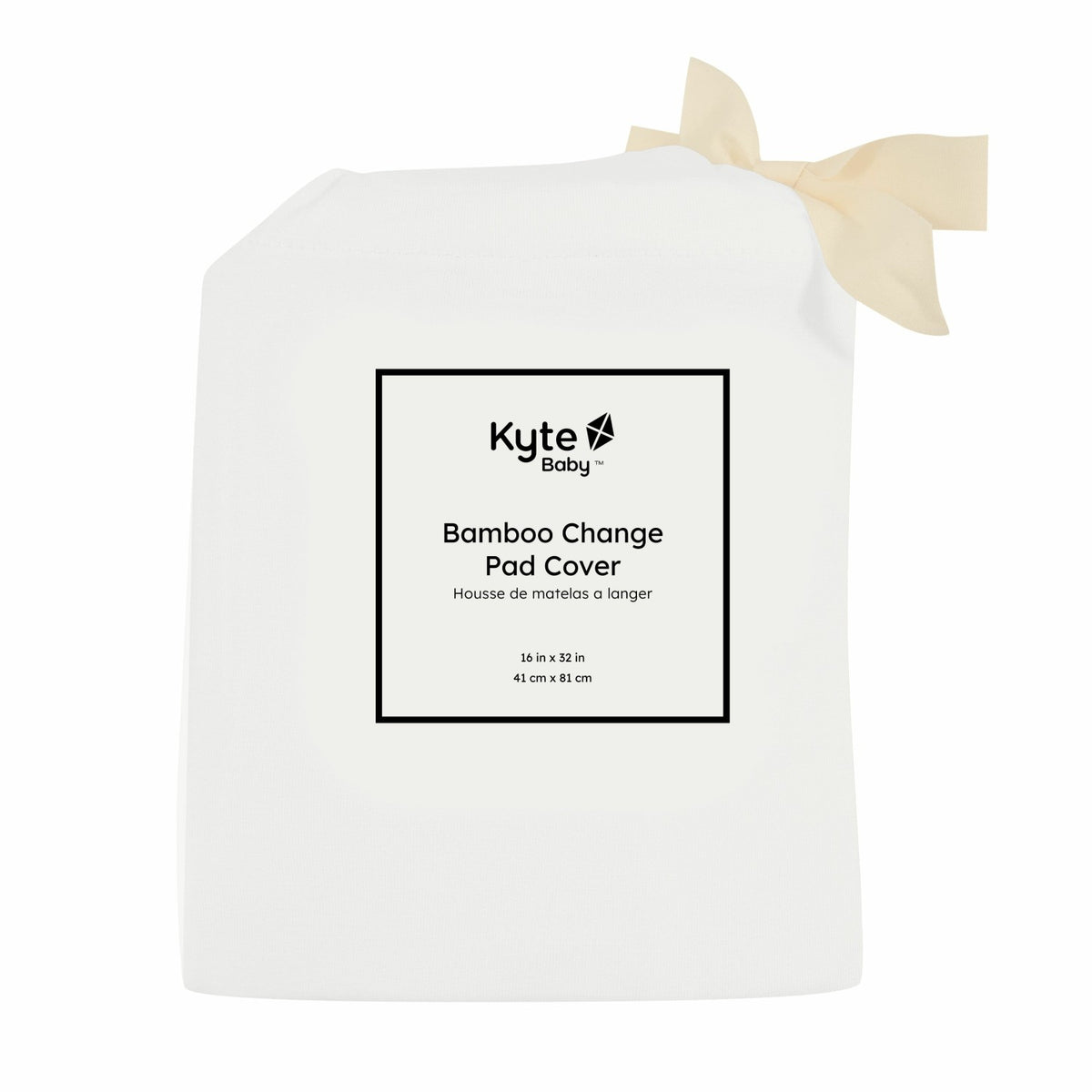 Bamboo Change Pad Cover in Cloud | Kyte Baby