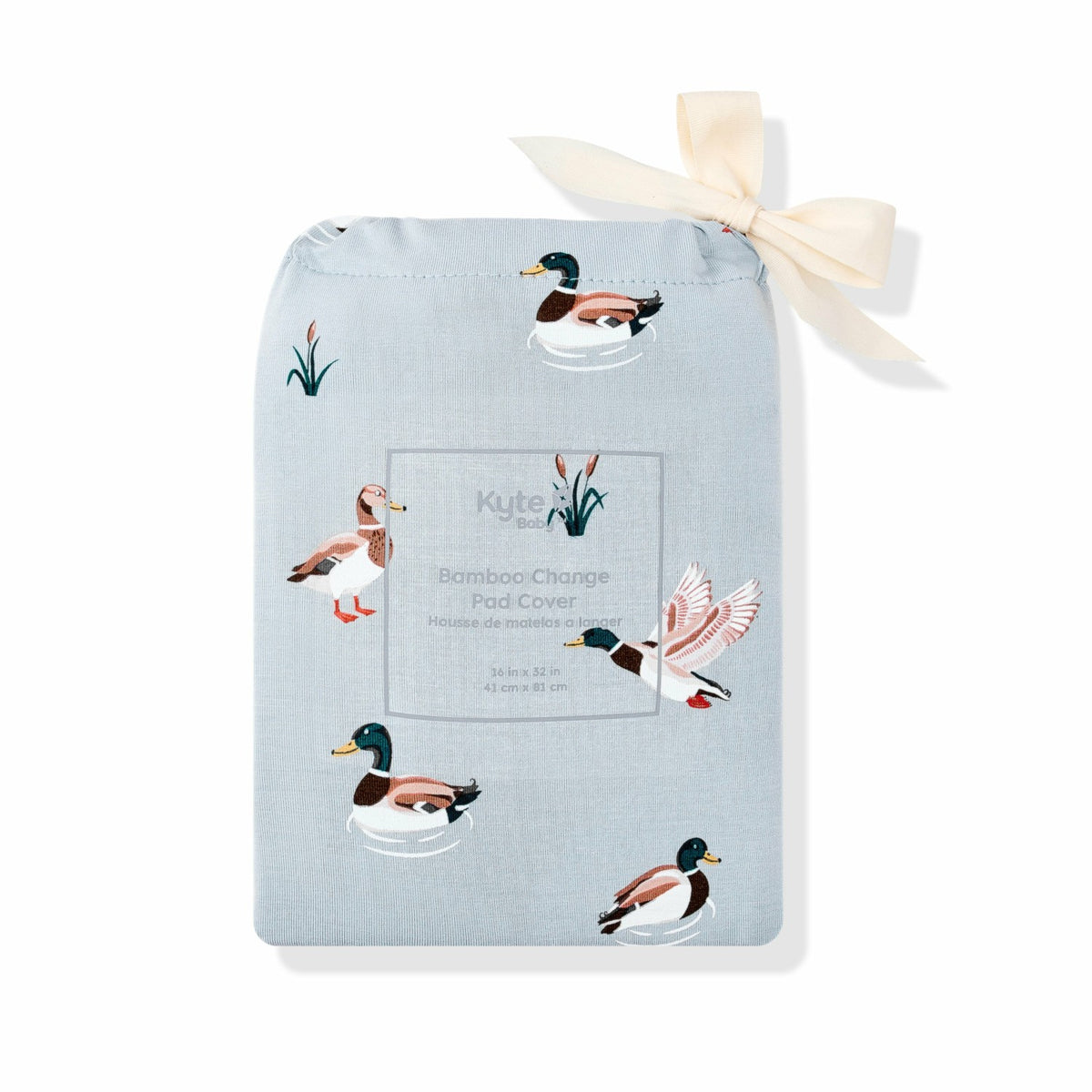 Change Pad Cover in Mallard Duck | Kyte Baby