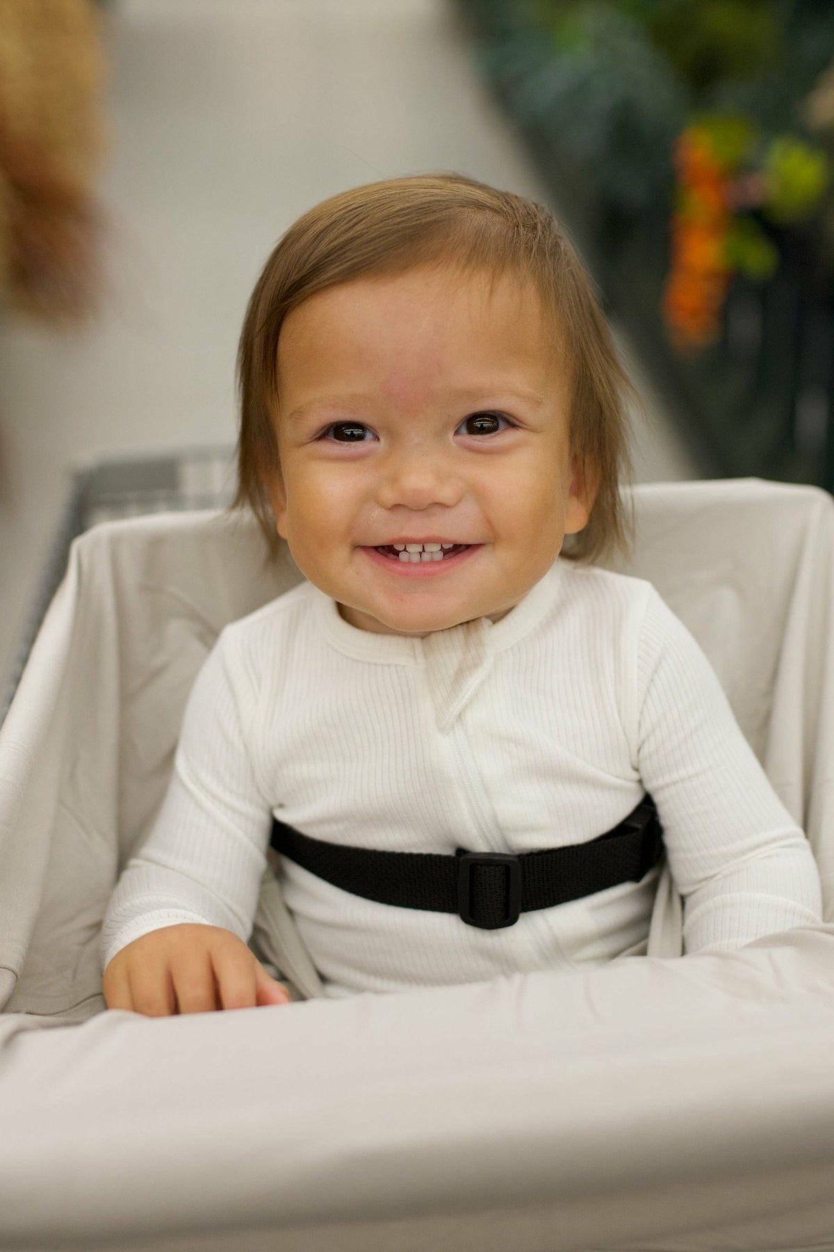 Car Seat Cover in Oat | Kyte Baby