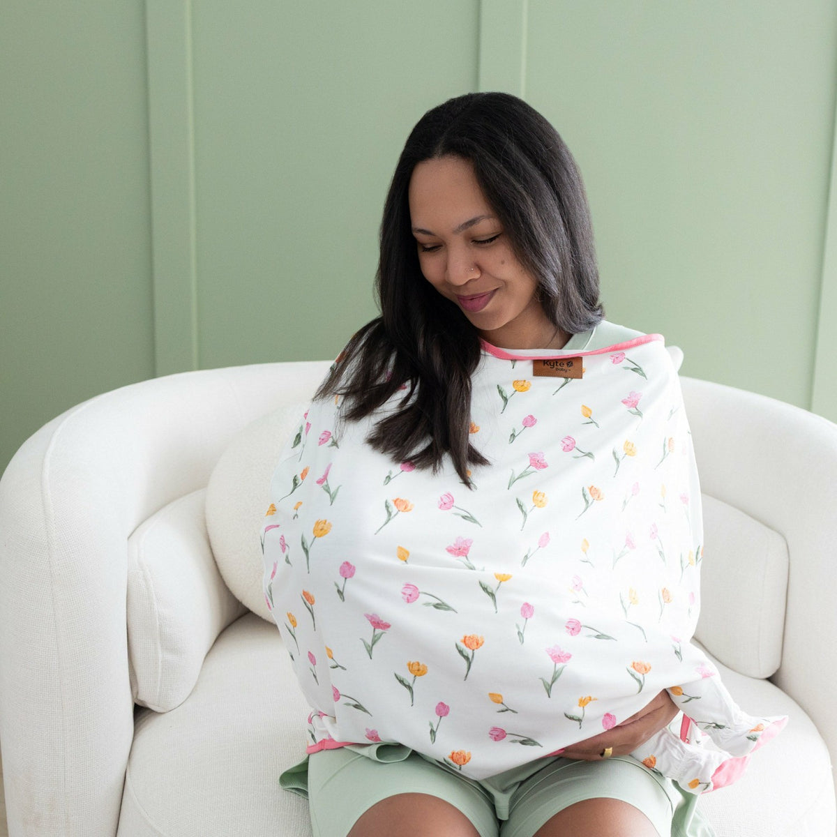 Car Seat Cover in Tulip | Kyte Baby