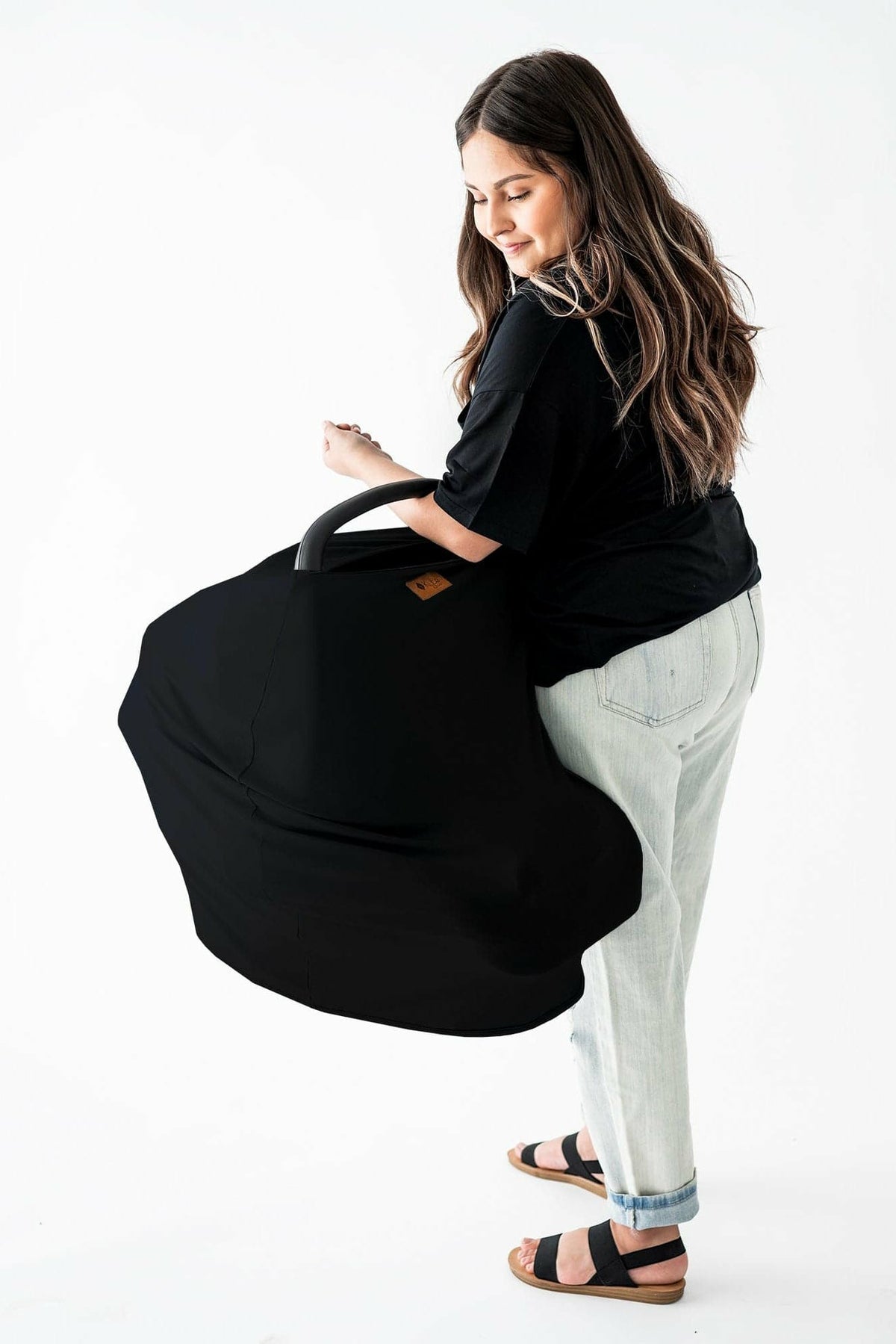 Car Seat Cover in Midnight | Kyte Baby