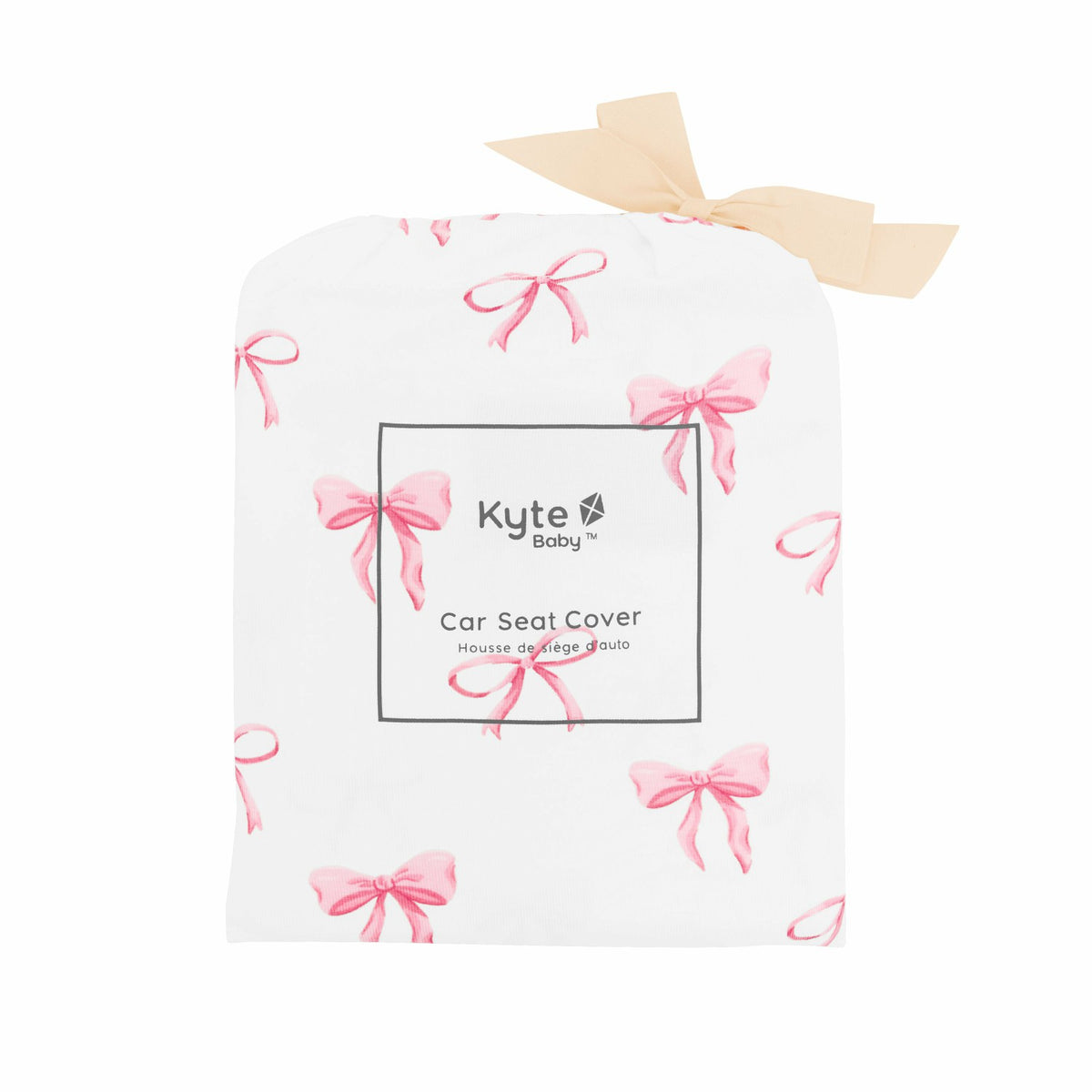 Car Seat Cover in Bow | Kyte Baby
