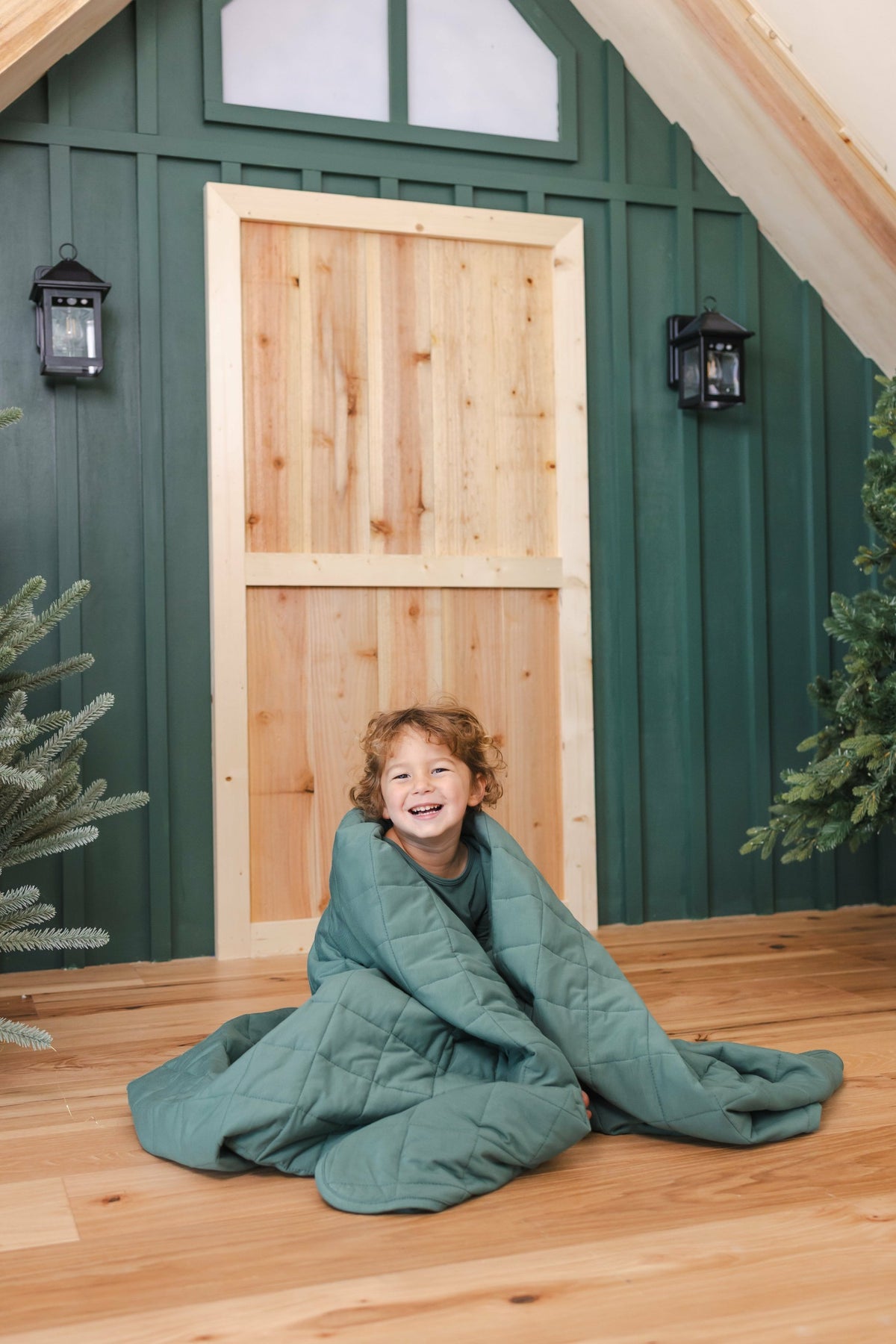 Youth Blanket in Pine 2.5 | Kyte Baby