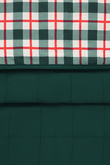 Youth Blanket in Holiday Plaid 2.5 | Kyte Baby