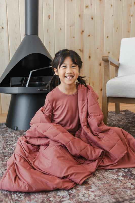Youth Blanket in Ember 2.5 | Kyte Baby