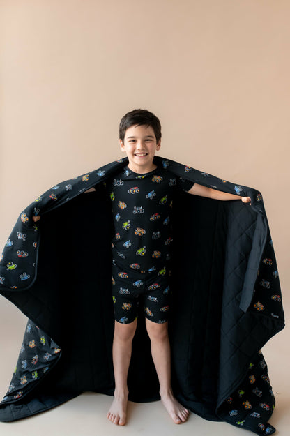 Youth Blanket in Monster Truck 2.5 | Kyte Baby
