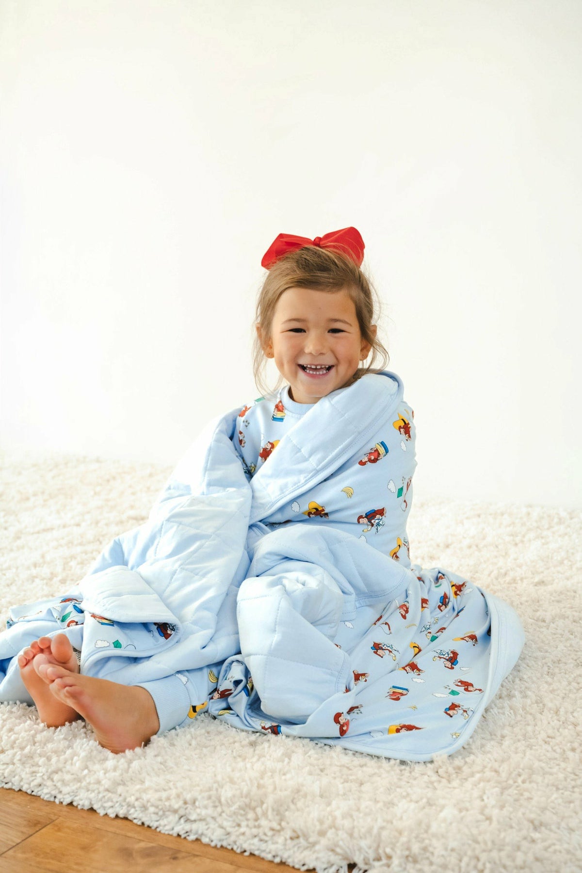 Youth Blanket in Curious George 2.5 | Kyte Baby