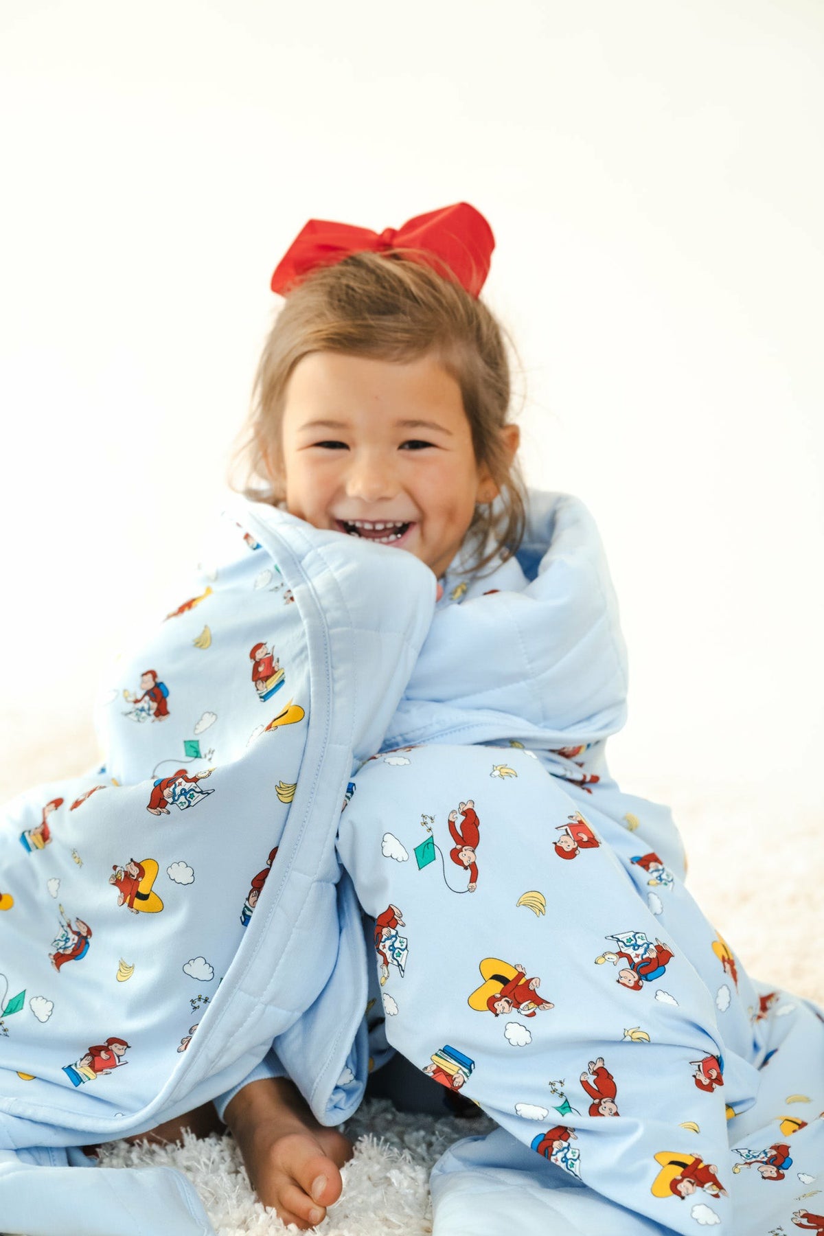 Youth Blanket in Curious George 2.5 | Kyte Baby