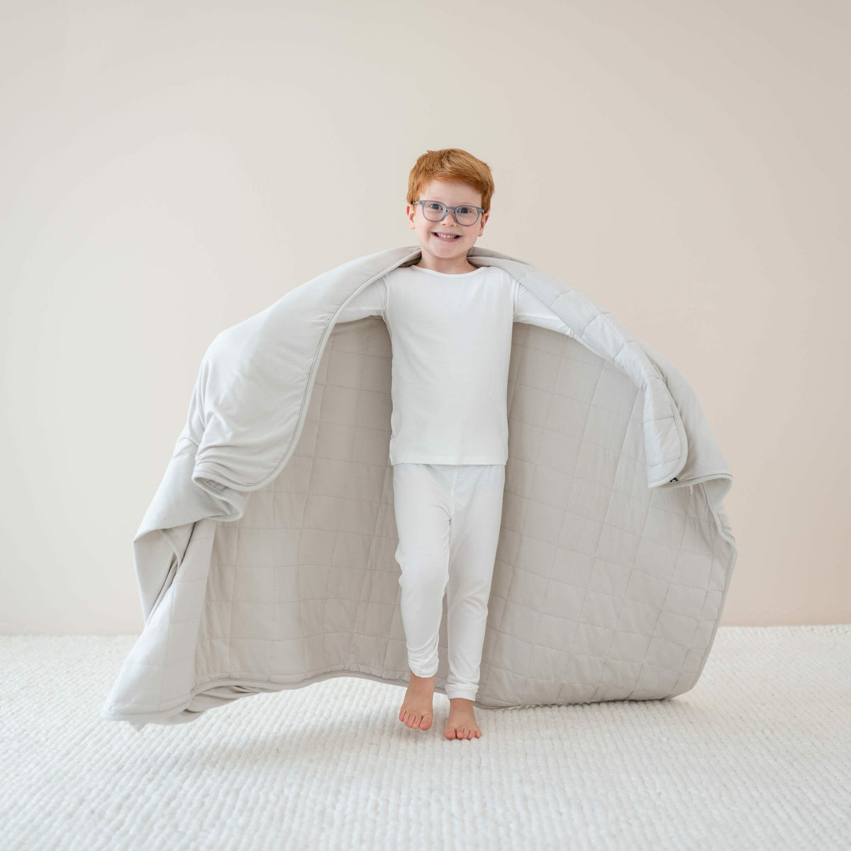 Youth Blanket in Oat 1.0 | Kyte Baby