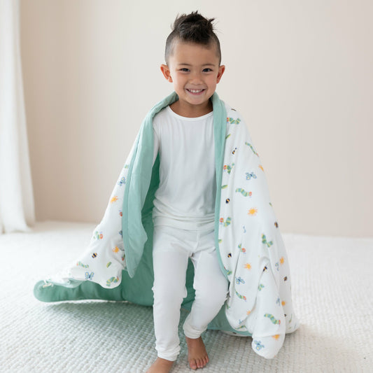Youth Blanket in The Very Hungry Caterpillar™ and Friends 2.5 | Kyte Baby