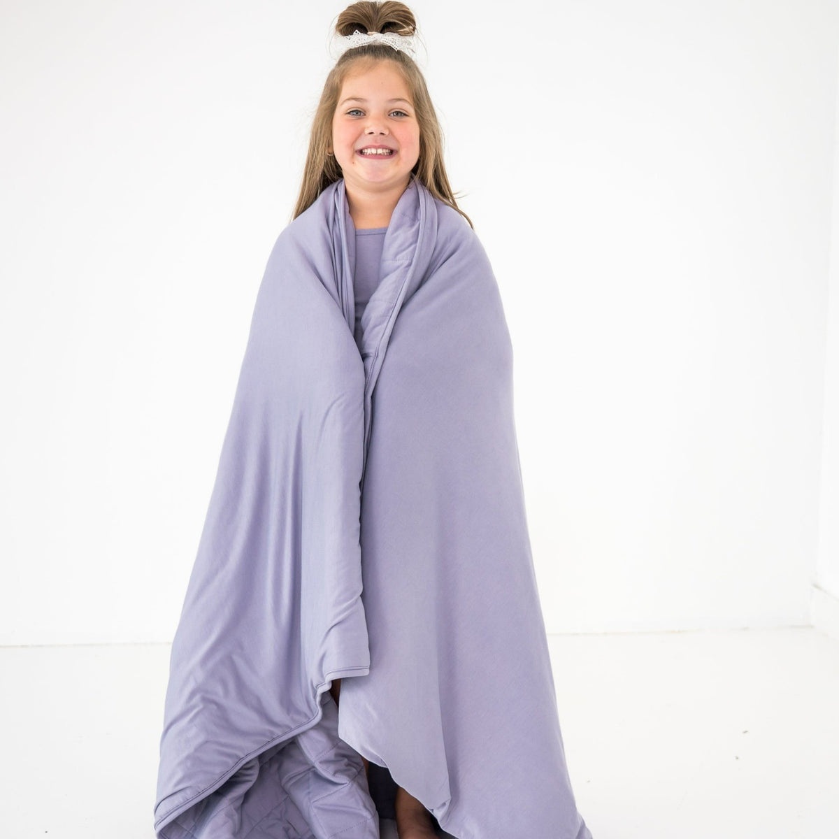 Youth Blanket in Taro 2.5 | Kyte Baby