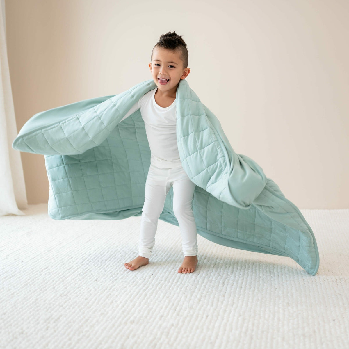 Youth Blanket in Sage 1.0 | Kyte Baby