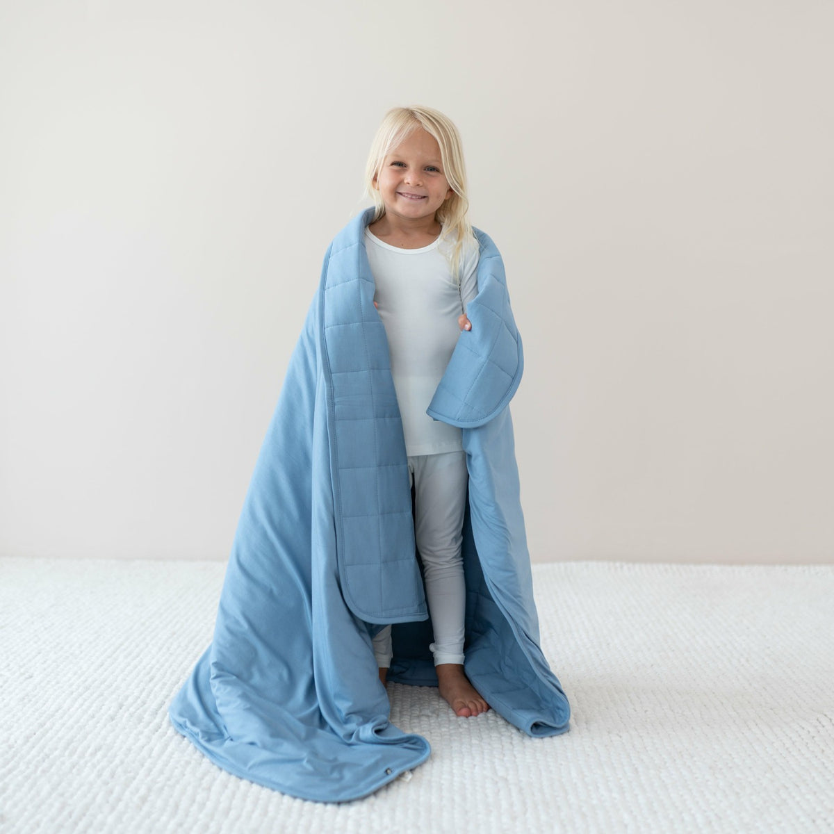 Youth Blanket in Slate 2.5 | Kyte Baby