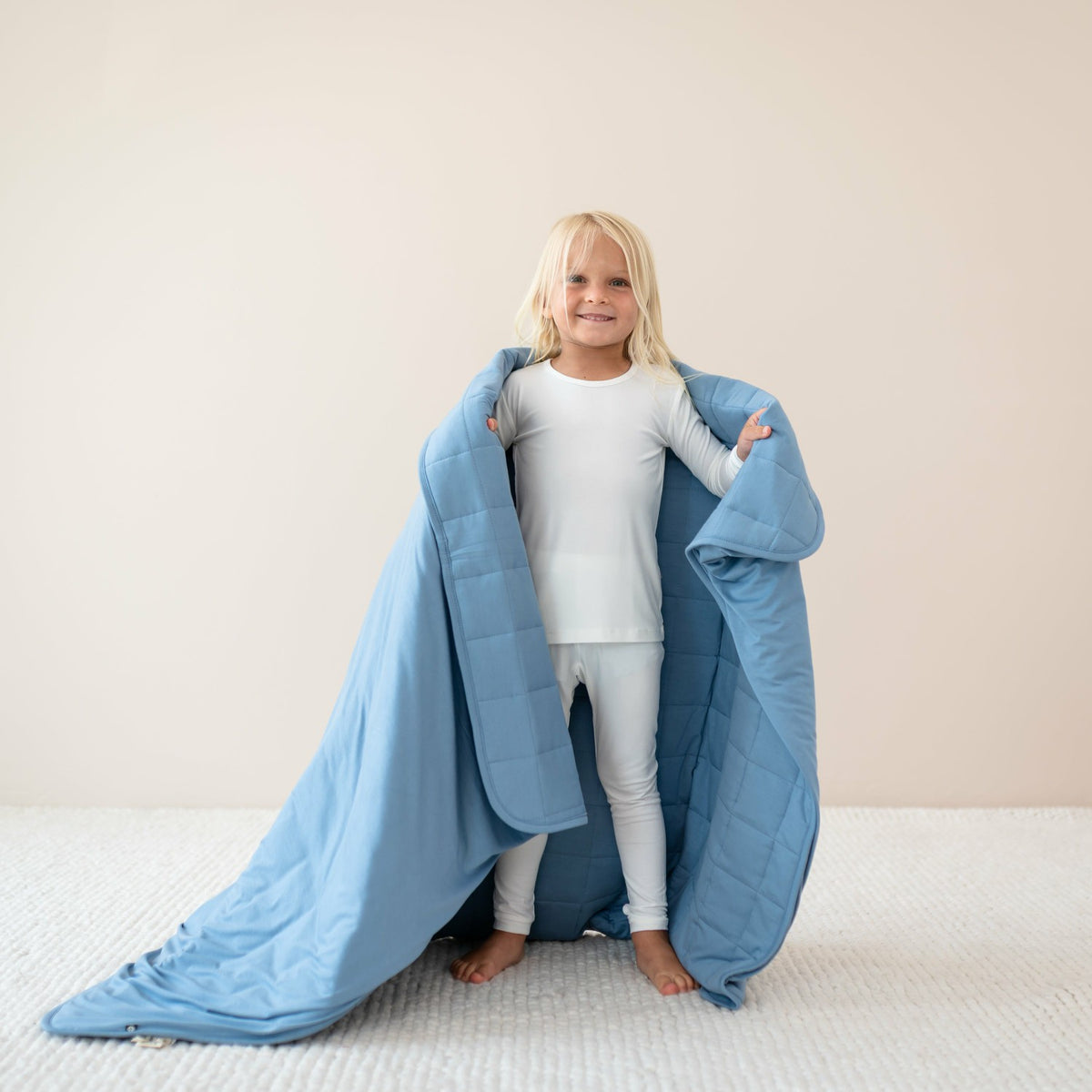 Youth Blanket in Slate 2.5 | Kyte Baby