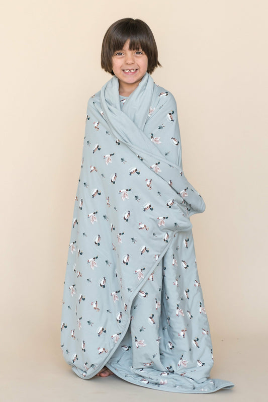 Youth Blanket in Mallard Duck 1.0 | Kyte Baby