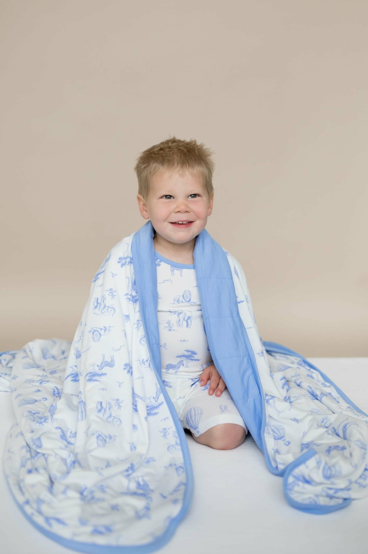 Youth Blanket in Toile Safari 1.0 | Kyte Baby