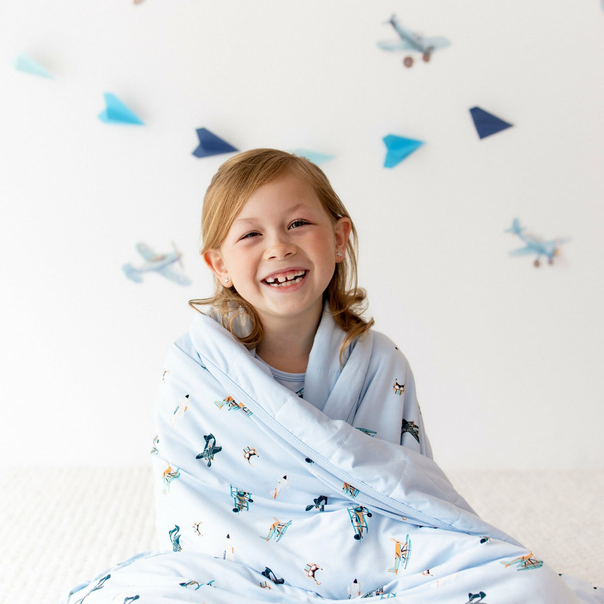 Youth Blanket in Take Off 1.0 | Kyte Baby