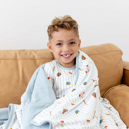 Youth Blanket in Home Run 1.0 | Kyte Baby
