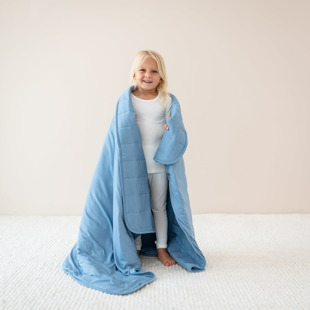 Youth Blanket in Slate 1.0 | Kyte Baby