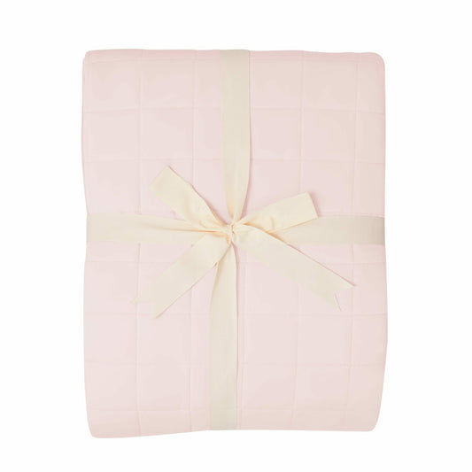 Adult Quilted Blanket in Blush | Kyte Baby