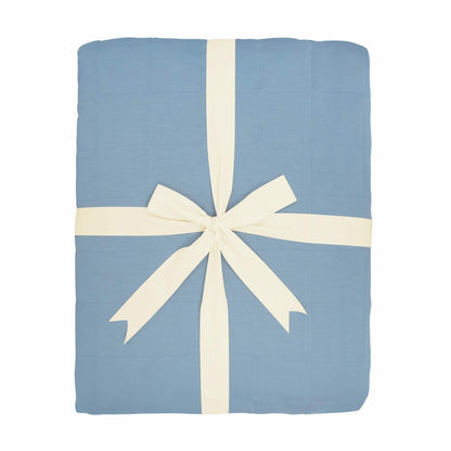 Adult Quilted Blanket in Slate 1.0 | Kyte Baby