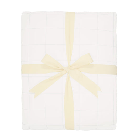 Adult Quilted Blanket in Cloud | Kyte Baby
