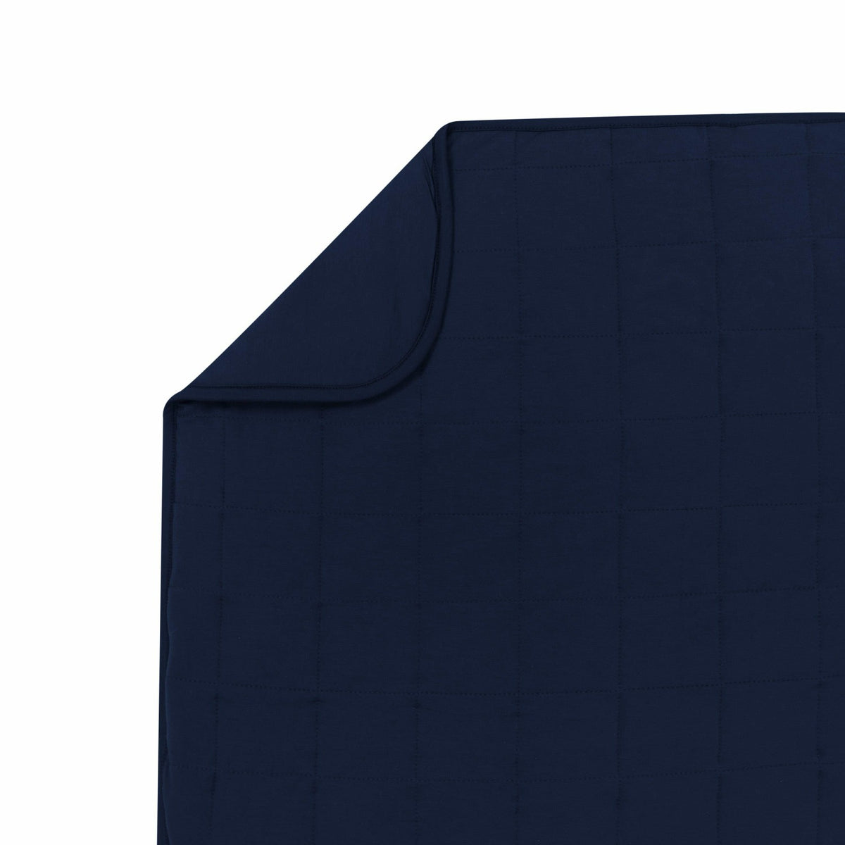 Adult Quilted Blanket in Navy | Kyte Baby